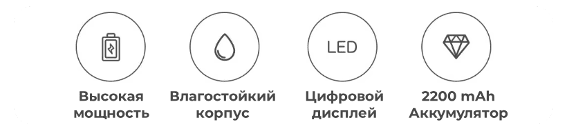 Машинка для стрижки Xiaomi Riwa Hair Clipper RE-6501 Black CN 2 Riwa-Hair-Clipper-RE-6501T-02