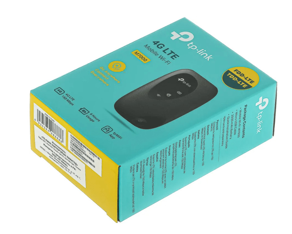 Мобильный Wi-Fi роутер TP-Link M7000 2G/3G/4G micro USB 4 Мобильный Wi-Fi роутер TP-Link M7000 2G/3G/4G micro USB 4