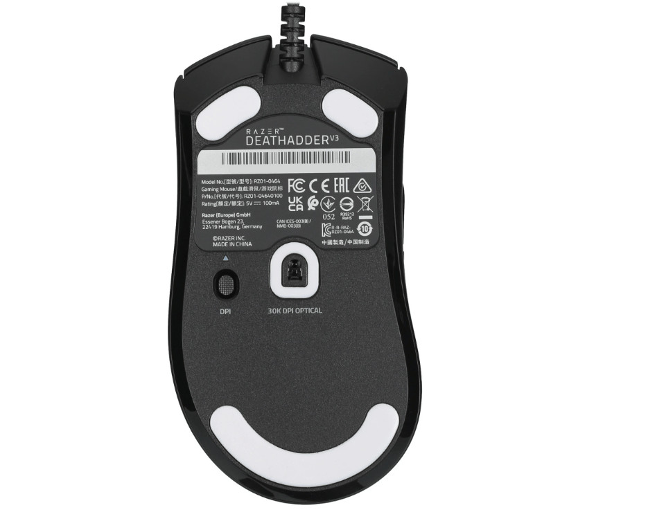 Мышь беспроводная игровая Razer DeathAdder V3 (RZ01-04640100-R3M1), черный 5 Мышь беспроводная игровая Razer DeathAdder V3 (RZ01-04640100-R3M1), черный 5