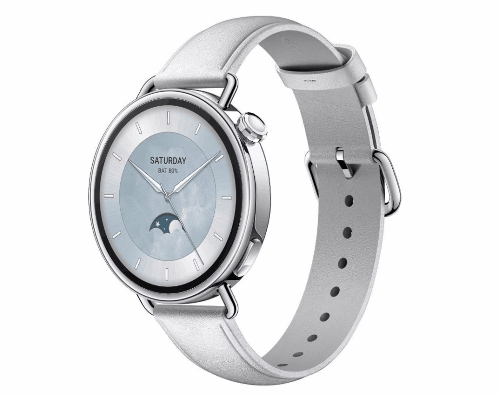 Смарт-часы Xiaomi Watch S4 41mm Leather Strap (White) 1 Смарт-часы Xiaomi Watch S4 41mm Leather Strap (White) 1