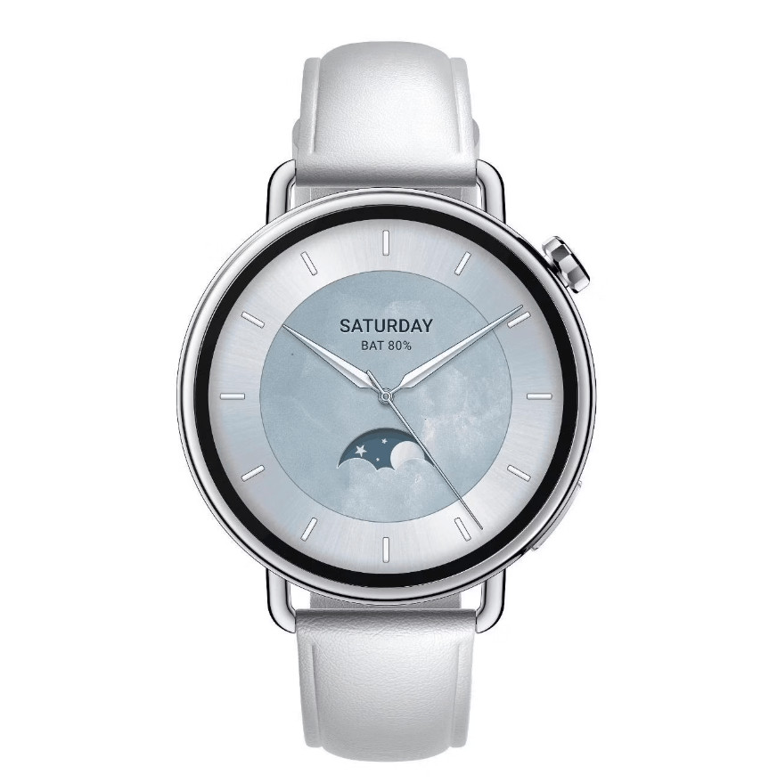 Смарт-часы Xiaomi Watch S4 41mm Leather Strap (White) 3 Смарт-часы Xiaomi Watch S4 41mm Leather Strap (White) 3