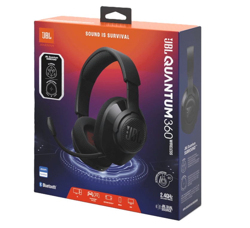 Беспроводные наушники JBL Quantum 360 Black EU 8 Беспроводные наушники JBL Quantum 360 Black EU 8