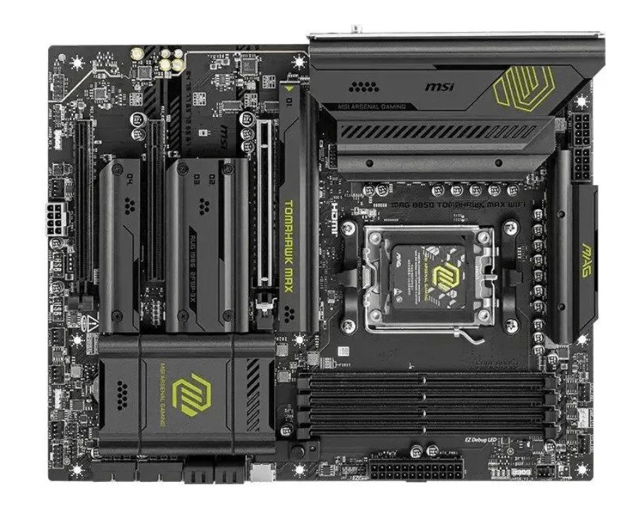 Материнская плата MSI Mag B850 Tomahawk Wifi 1 Материнская плата MSI Mag B850 Tomahawk Wifi 1