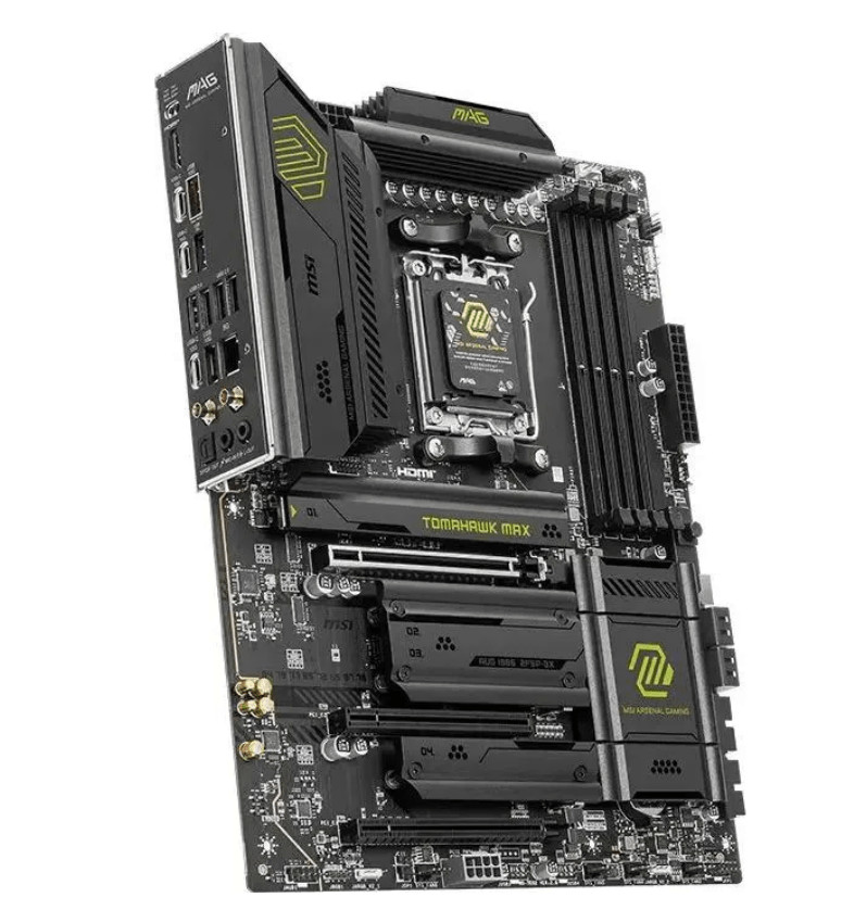 Материнская плата MSI Mag B850 Tomahawk Wifi 4 Материнская плата MSI Mag B850 Tomahawk Wifi 4