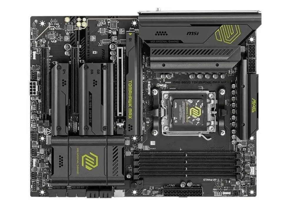 Материнская плата MSI Mag B850 Tomahawk Wifi 6 Материнская плата MSI Mag B850 Tomahawk Wifi 6
