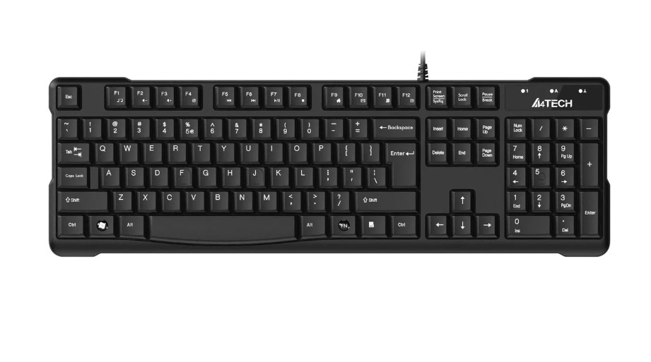 Клавиатура A4Tech KR-750 черный 1 Клавиатура A4Tech KR-750 черный 1