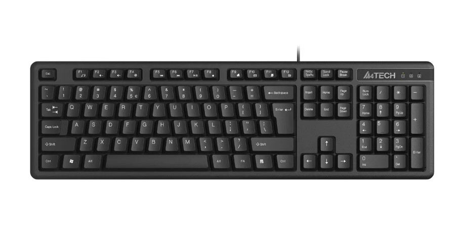 Клавиатура A4Tech KKS-3, черный 1 Клавиатура A4Tech KKS-3, черный 1
