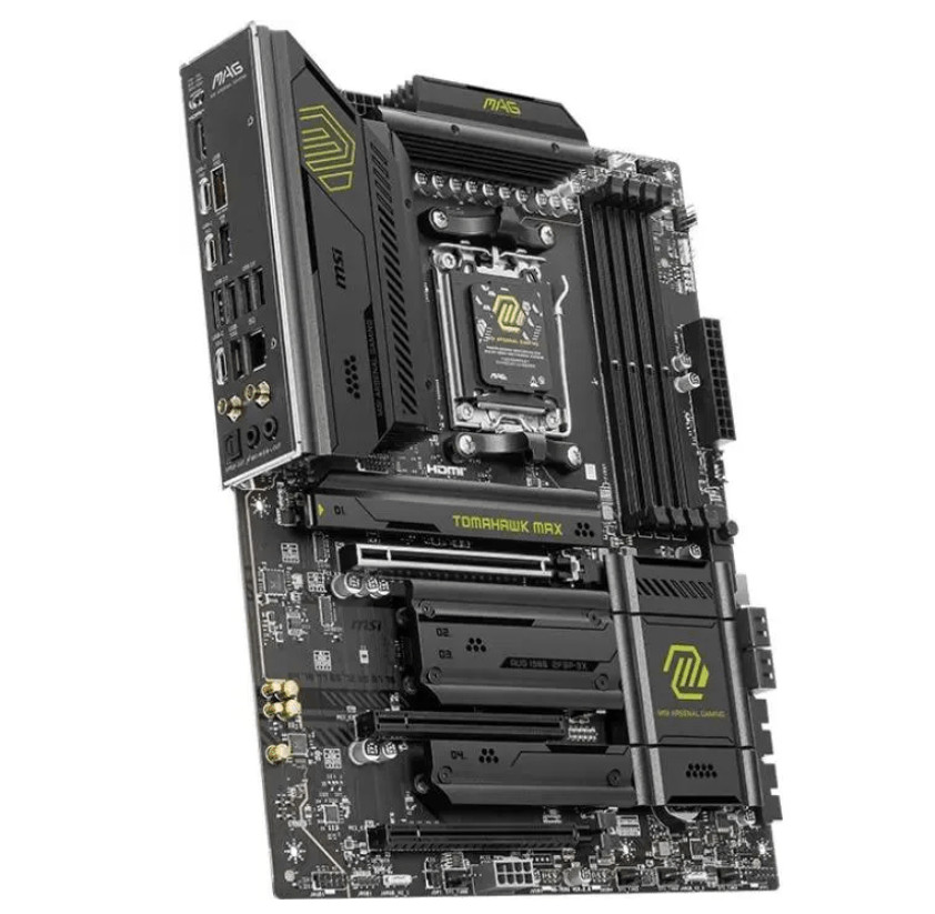 MB sAM5 MSI Mag B850 Tomahawk Max Wifi, 4*DDR5, 3*PCIEx16, 4*M.2, 4*TypeC, 2*USB3.2Gen2, 5*USB3.2Gen 3 MB sAM5 MSI Mag B850 Tomahawk Max Wifi, 4*DDR5, 3*PCIEx16, 4*M.2, 4*TypeC, 2*USB3.2Gen2, 5*USB3.2Gen 3