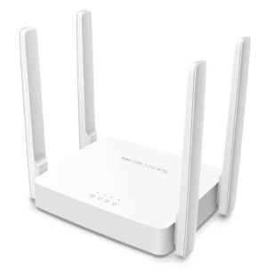 Беспроводной маршрутизатор MERCUSYS AC10 (2 LAN, 100 Мбит/с, 4 (802.11n), 5 (802.11ac), Wi-Fi 1167 М 1
