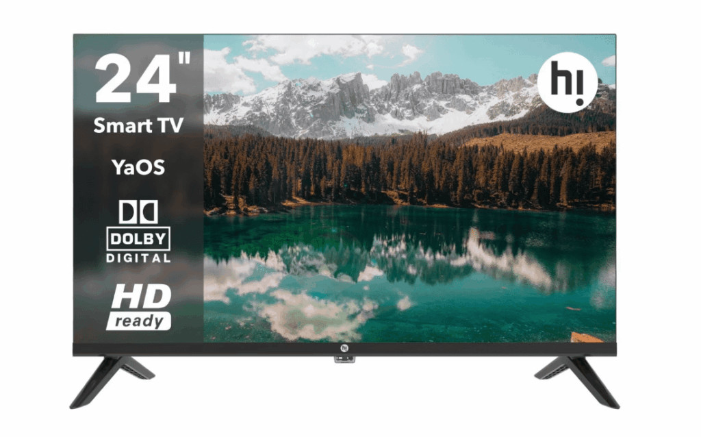 Телевизор Hi HY-24H01FB 24″, черный 1 Телевизор Hi HY-24H01FB 24″, черный 1