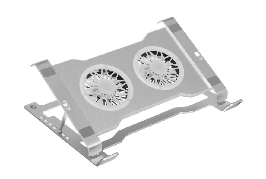Охлаждающая подставка для ноутбука PANTEON CP-173 RGB Silver 9"-17,3", USB, 2 вентилятора 2 Охлаждающая подставка для ноутбука PANTEON CP-173 RGB Silver 9"-17,3", USB, 2 вентилятора 2