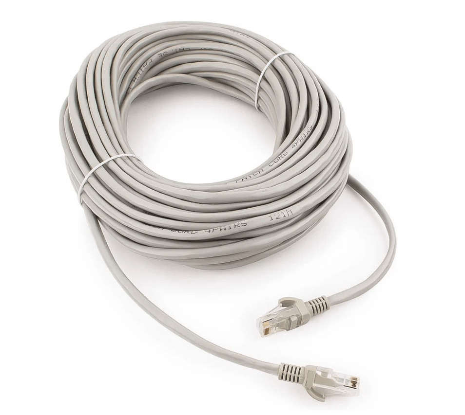 Патчкорд UTP Cablexpert PP12-30M кат.5e, 30м, литой, многожильный (серый) 1 Патчкорд UTP Cablexpert PP12-30M кат.5e, 30м, литой, многожильный (серый) 1