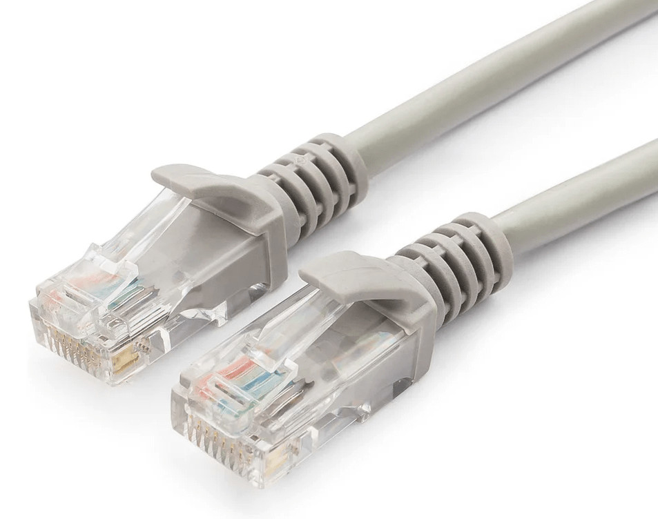 Патчкорд UTP Cablexpert PP12-30M кат.5e, 30м, литой, многожильный (серый) 2 Патчкорд UTP Cablexpert PP12-30M кат.5e, 30м, литой, многожильный (серый) 2