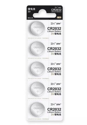 Батарейки Xiaomi ZMI Lithium Battery CR2032 5 шт. CN 1
