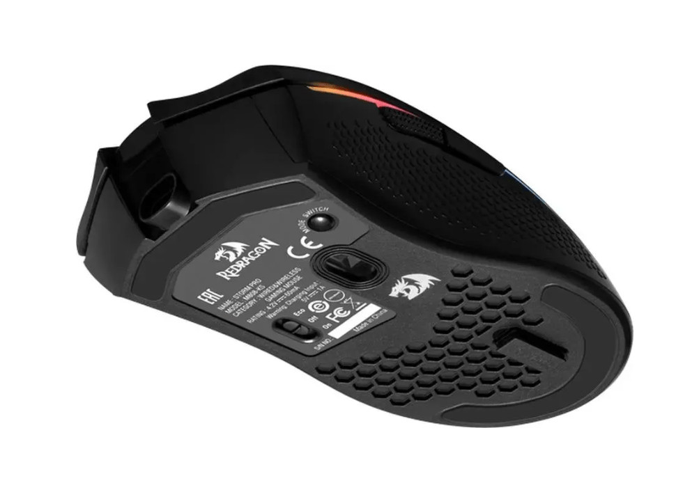 Мышь беспроводная игровая Redragon Storm Pro, RGB, черный 5 Мышь беспроводная игровая Redragon Storm Pro, RGB, черный 5