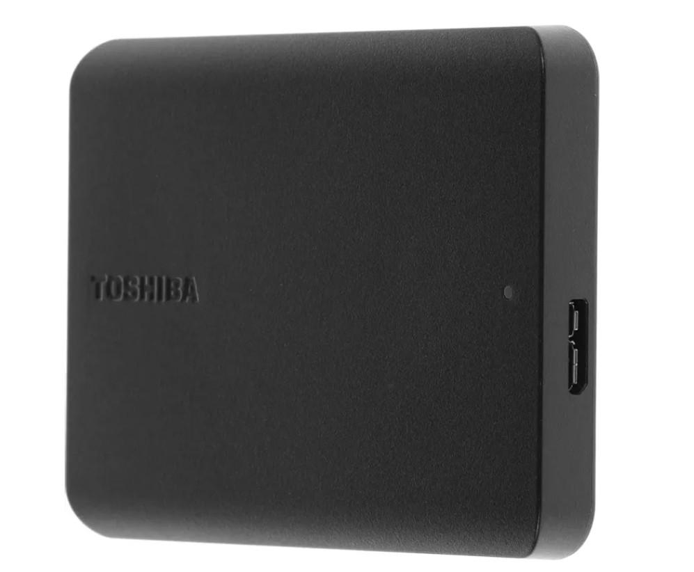 Внешний накопитель HDD 1Tb Toshiba Canvio Basics USB 3.2 Gen 1 (HDTB510EK3AA), черный 5 Внешний накопитель HDD 1Tb Toshiba Canvio Basics USB 3.2 Gen 1 (HDTB510EK3AA), черный 5