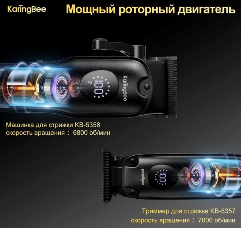 Набор для стрижки KaringBee KB-5357/KB-5358 - Изображение 6