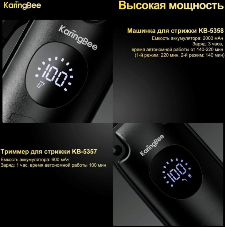 Набор для стрижки KaringBee KB-5357/KB-5358 - Изображение 7