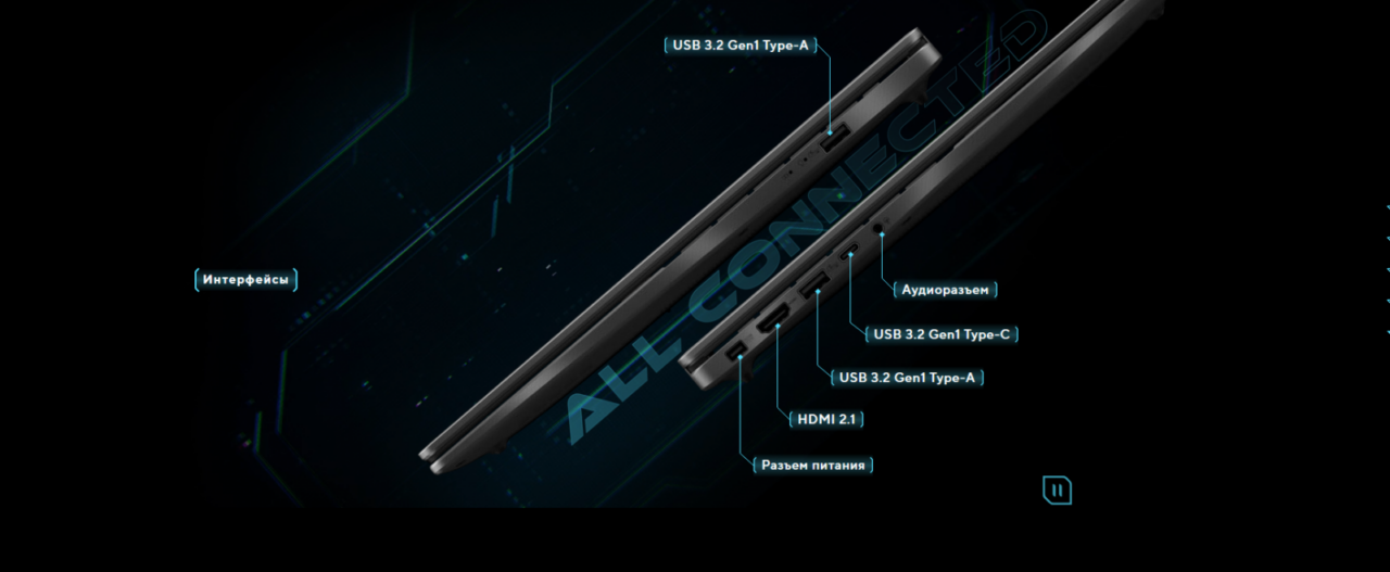 Ноутбук ASUS V16 V3607VM-RP090, 16", IPS, Intel Core 5 210H/16/512Gb/RTX5060 черный (16", 1920х1200, 3 Ноутбук ASUS V16 V3607VM-RP090, 16", IPS, Intel Core 5 210H/16/512Gb/RTX5060 черный (16", 1920х1200, 3