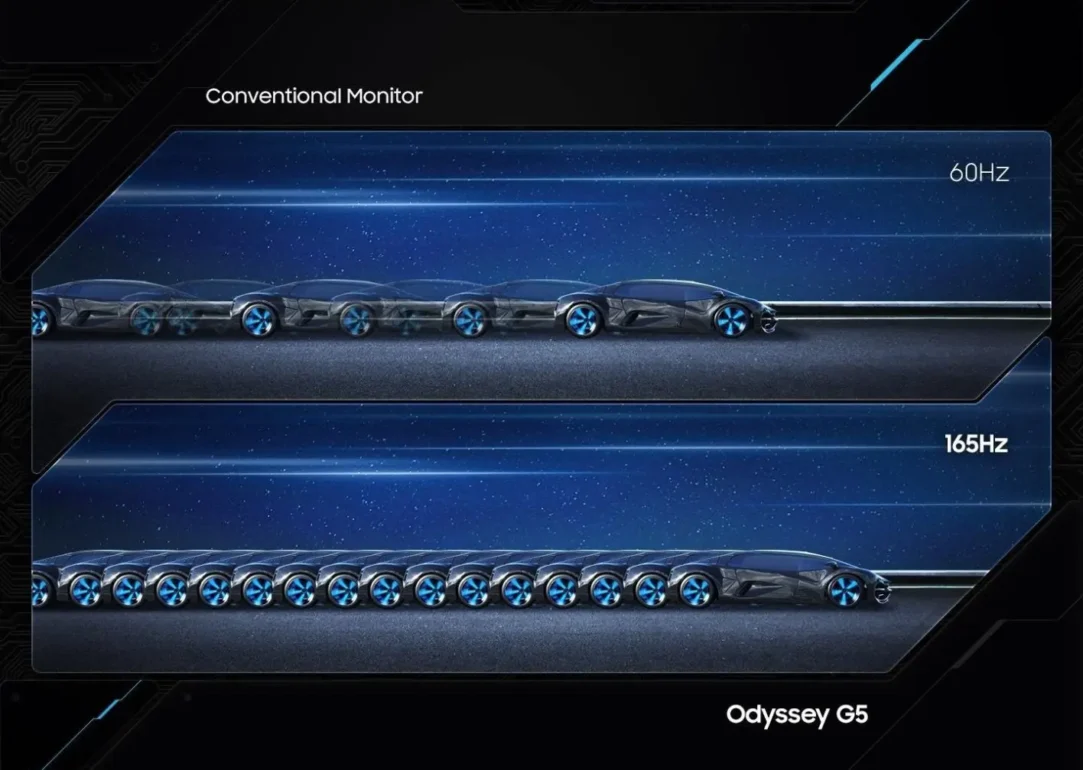 Монитор 34" Samsung Odyssey G5 G55T C34G55TWWI черный 3 Монитор 34" Samsung Odyssey G5 G55T C34G55TWWI черный 3