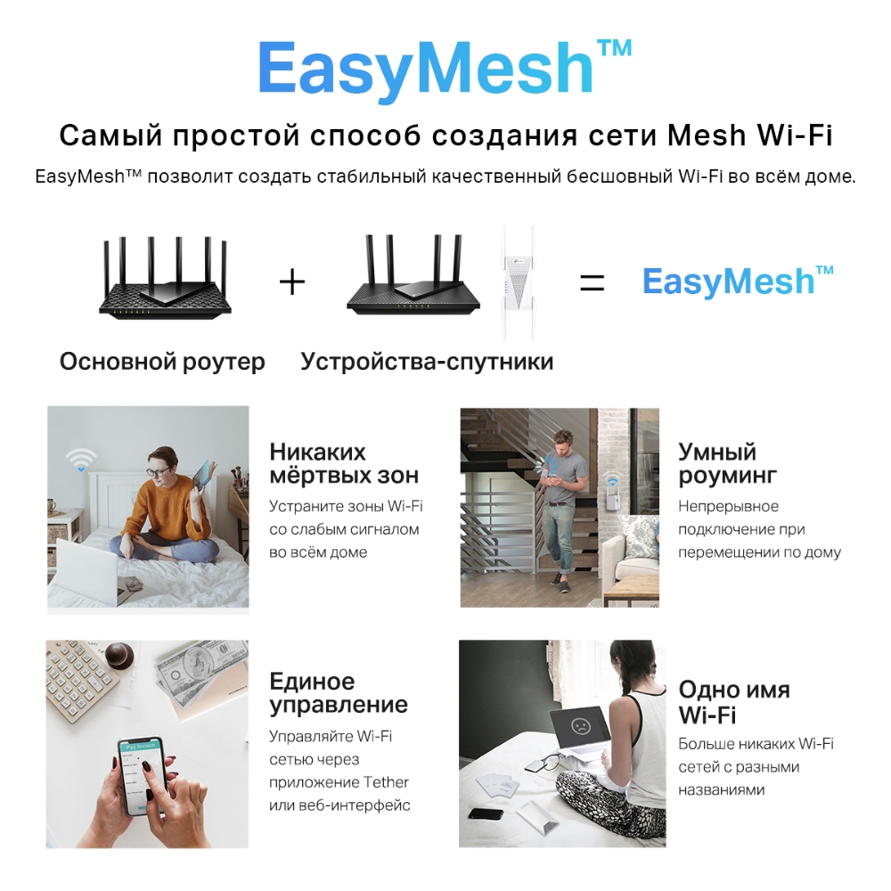 Беспроводной маршрутизатор TP-Link Archer AX10 6