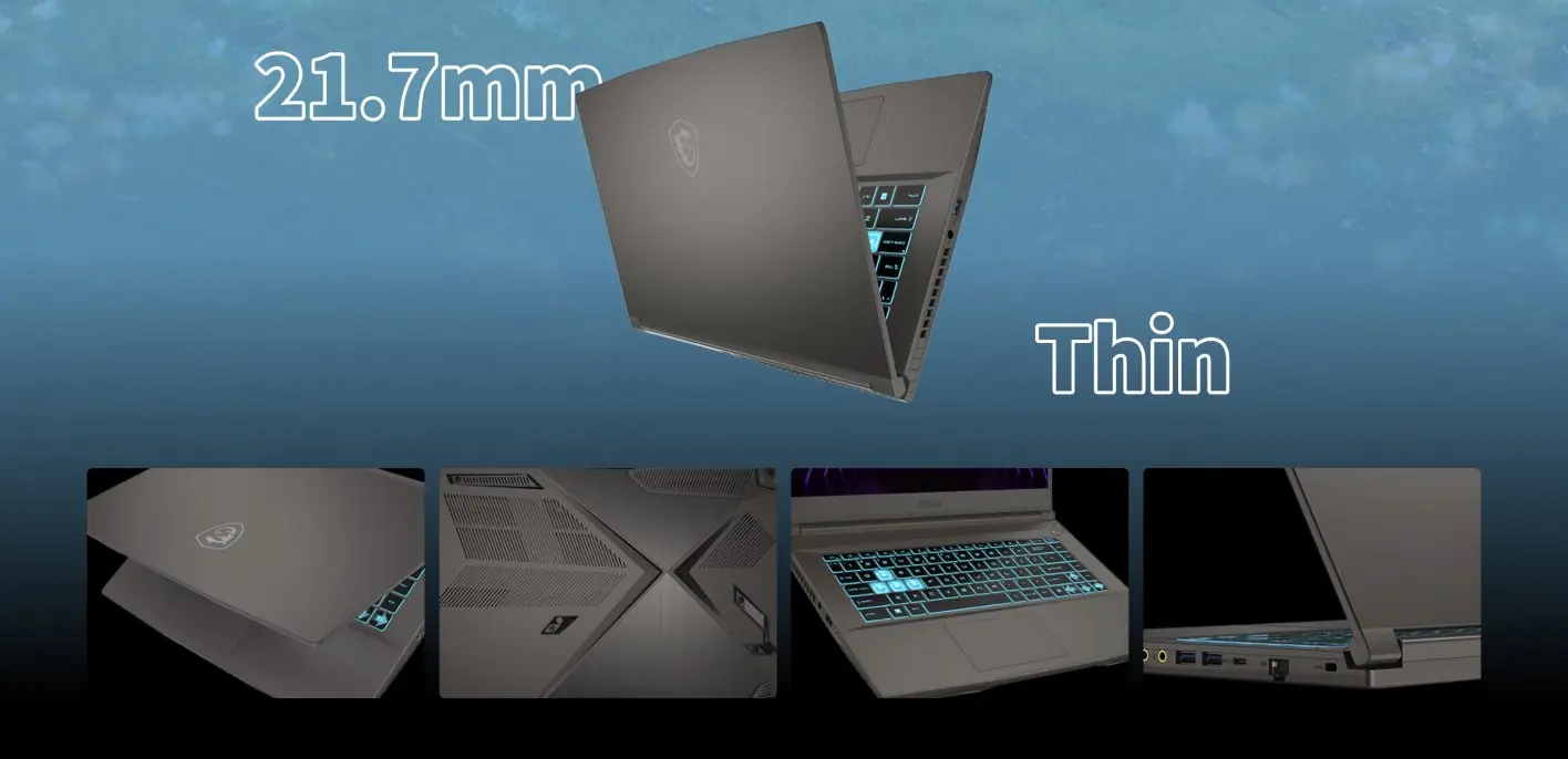 Ноутбук MSI Thin 15 B13VE i5 13420H/32Gb/SSD 1 Tb/RTX 4050 6Gb/15.6"/IPS/FHD/Win 11 1