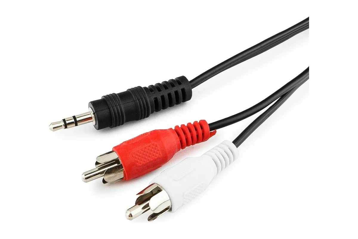 Кабель Audio 3.5мм/2*RCA Male-Male 2,5м Cablexpert CCA-458-2.5M 2 Кабель Audio 3.5мм/2*RCA Male-Male 2,5м Cablexpert CCA-458-2.5M 2