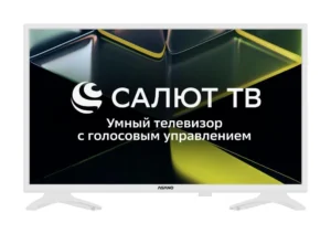 28" Телевизор ASANO 28LH5011T белый 1366x768, HD, 60 Гц, Smart TV, Салют ТВ 1