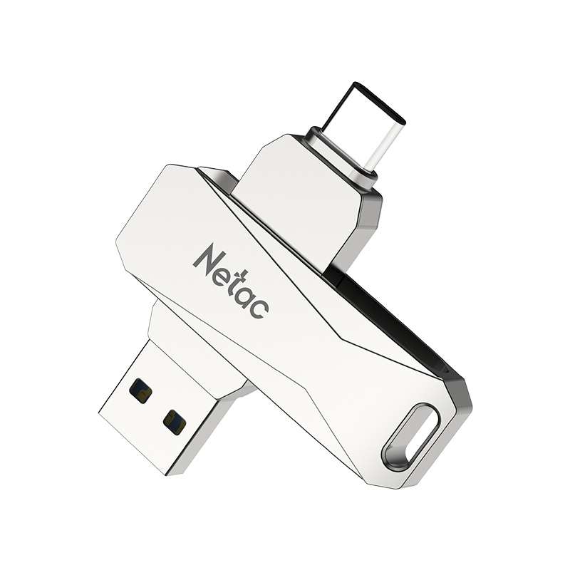 Флеш накопитель 64Gb USB 3.0+TypeC Netac U782C (NT03U782C-064G-32PN) 2 Флеш накопитель 64Gb USB 3.0+TypeC Netac U782C (NT03U782C-064G-32PN) 2