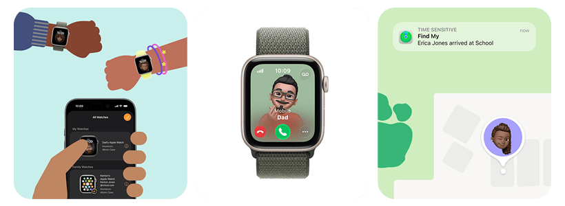 Apple Watch SE 3 (2025) 44mm Midnight Aluminium Case, Midnight Sport Band (S/M) 11 Apple-Watch-SE-3-2025-11