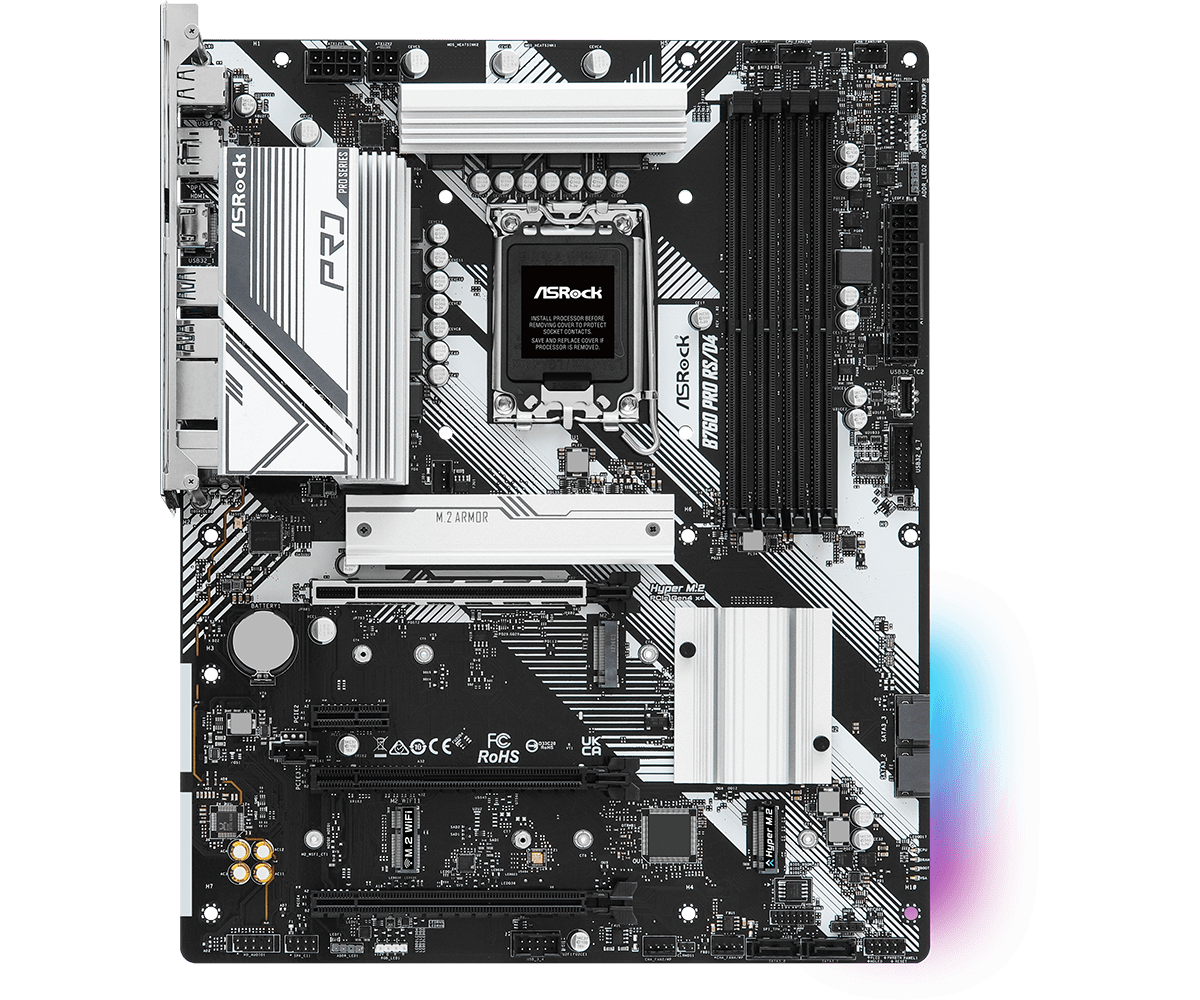 Материнская плата Asrock B760 Pro RS/D4 2 Материнская плата Asrock B760 Pro RS/D4 2