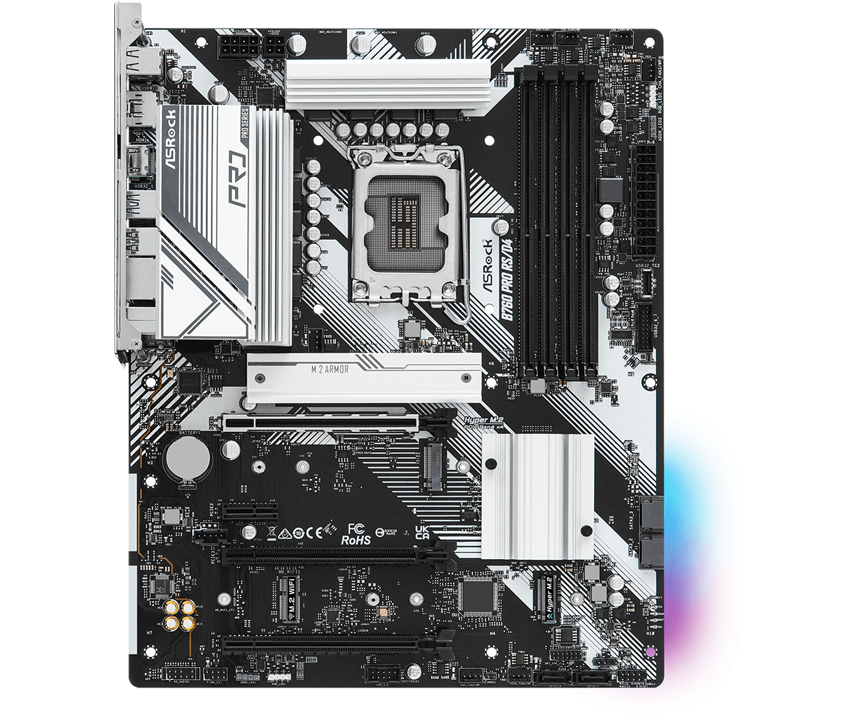 Материнская плата Asrock B760 Pro RS/D4 3 Материнская плата Asrock B760 Pro RS/D4 3