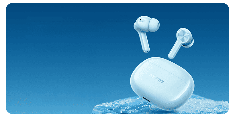 TWS-гарнитура Realme Buds T200x, белый 8 Realme-Buds-T200X-08