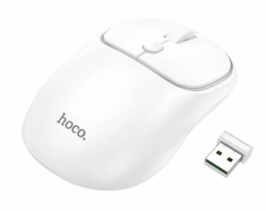 Мышка HOCO GM25 Royal dual-mode business wireless mouse space white 1