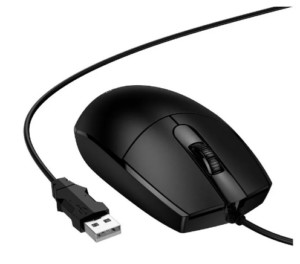 Мышка HOCO GM50 League business wired mouse black 1