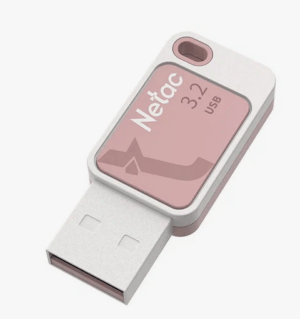 Флеш накопитель 8Gb USB2.0 Netac UA31 (NT03UA31N-008G-20PK), розовая 1