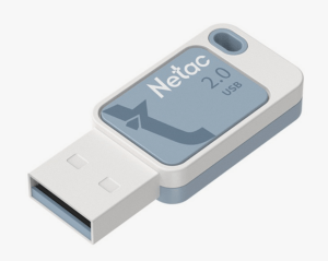 Флеш накопитель 8Gb USB2.0 Netac UA31 (NT03UA31N-008G-20BL), голубая 1
