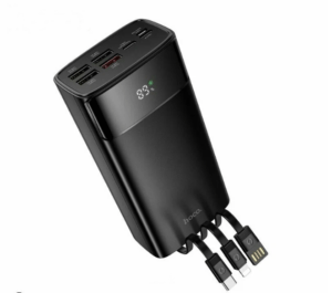 Power Bank Hoco DB89B 22.5W fully compatible power bank with digital display and cable (30000mAh) 1