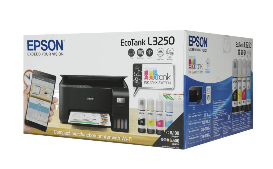 МФУ Epson L3250 Wi-Fi, черный 8 МФУ Epson L3250 Wi-Fi, черный 8