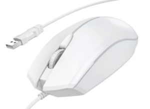 Мышка HOCO GM37 Wonderful gaming luminous wired mouse white 1