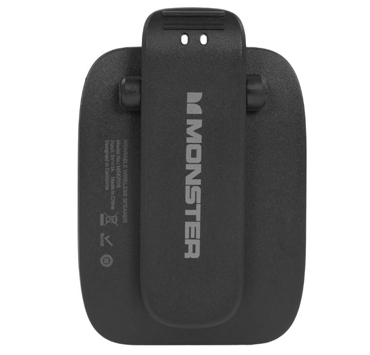 Портативная колонка MONSTER BLASTER MICRO (MS62106), чёрный 9 Портативная колонка MONSTER BLASTER MICRO (MS62106), чёрный 9