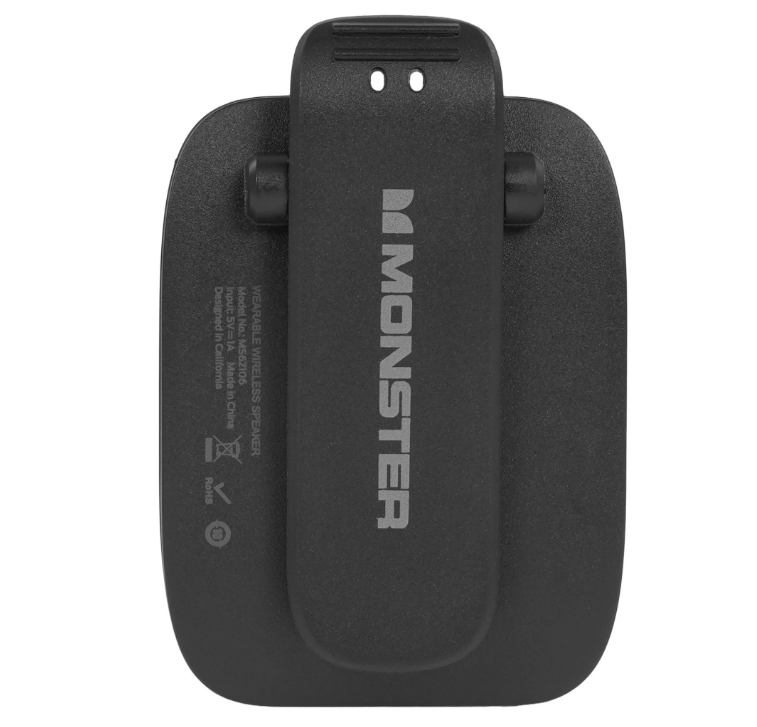 Портативная колонка MONSTER BLASTER MICRO (MS62106), чёрный 9 Портативная колонка MONSTER BLASTER MICRO (MS62106), чёрный 9