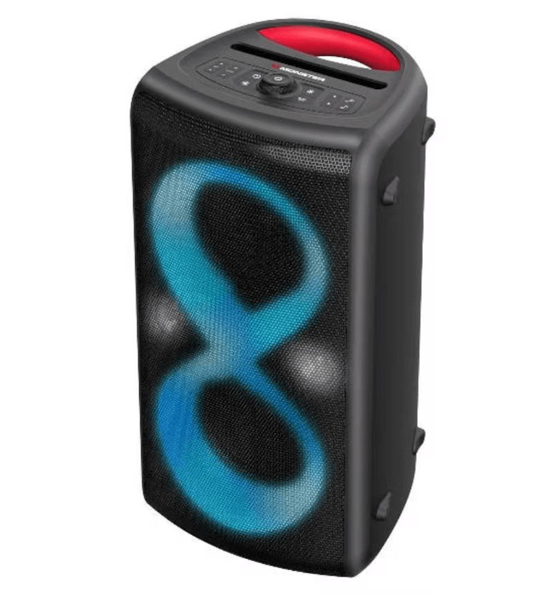 Портативная колонка MONSTER Cycle Plus (MS22120), чёрный 2 Портативная колонка MONSTER Cycle Plus (MS22120), чёрный 2