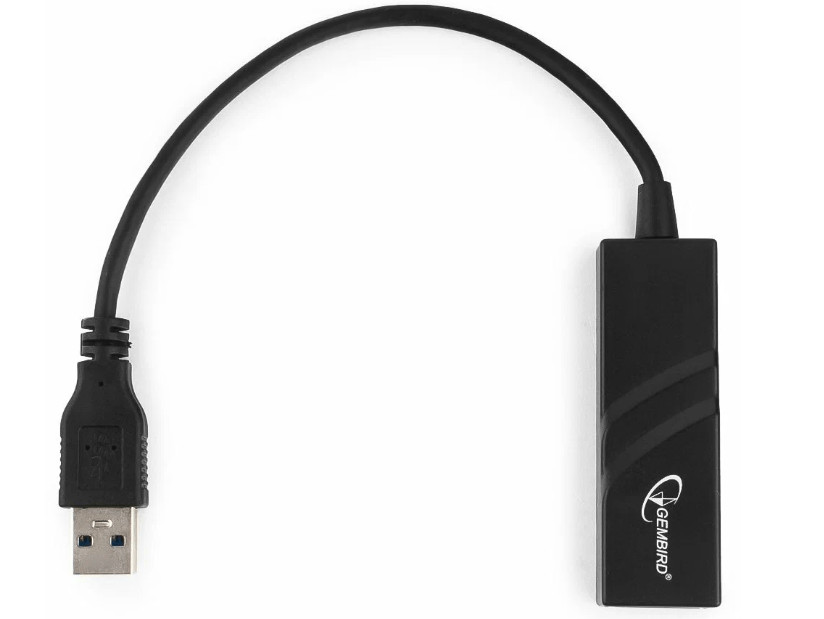 Проводной сетевой USB LAN адаптер Gembird NIC-U3, RJ45 10/100/1000Mbps USB 3.0 4 Проводной сетевой USB LAN адаптер Gembird NIC-U3, RJ45 10/100/1000Mbps USB 3.0 4