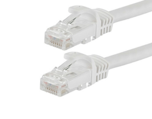 Патчкорд UTP Ripo T568B 4 пары кат.6, 30м, литой, многожильный (белый) 1