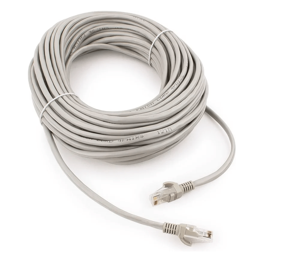 Патчкорд UTP Cablexpert PP12-20M кат.5e, 20м, литой, многожильный (серый) 2 Патчкорд UTP Cablexpert PP12-20M кат.5e, 20м, литой, многожильный (серый) 2