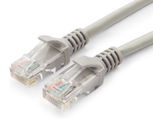 Патчкорд UTP Cablexpert PP12-20M кат.5e, 20м, литой, многожильный (серый) 1