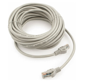 Патчкорд UTP Cablexpert PP12-10M кат.5e, 10м, литой, многожильный (серый) 1