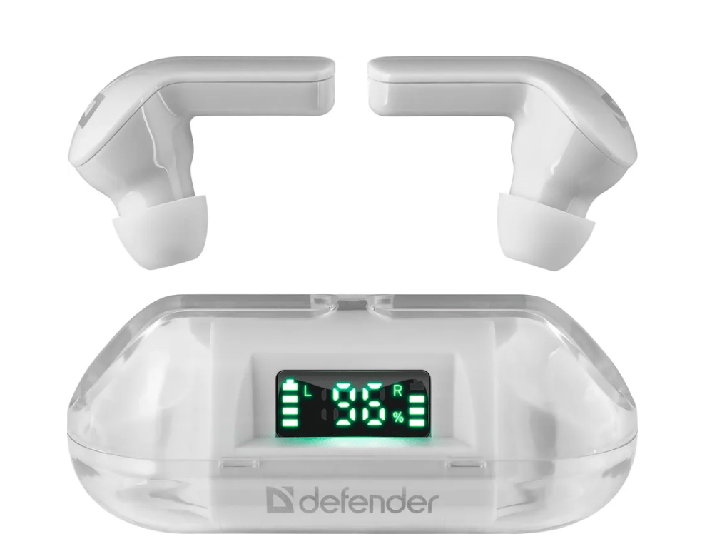 Bluetooth Гарнитура Defender Twins 916 белый,TWS 1 Bluetooth Гарнитура Defender Twins 916 белый,TWS 1
