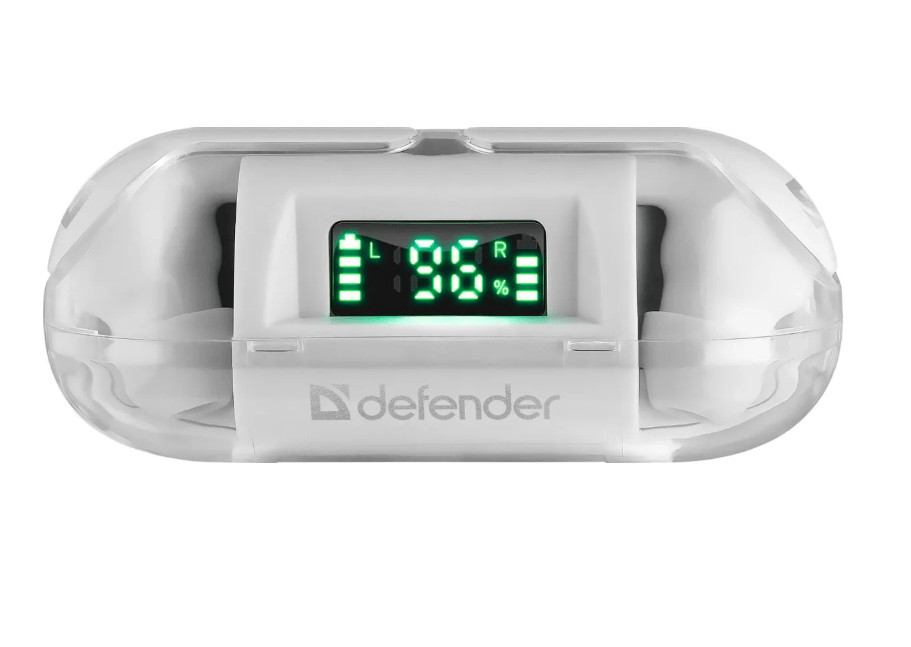 Bluetooth Гарнитура Defender Twins 916 белый,TWS 2 Bluetooth Гарнитура Defender Twins 916 белый,TWS 2